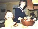 Ben Dorrough; Ruth Bennett McDougal Dorrough; kitchen Penn Yan