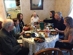 Thanksgiving; David Dorrough; Ellery Kate Wheeler; Jacob Grant Wheeler; Ruth Bennett McDougal Dorrough; Katherine (Kat) McDougal Wheeler McCandless; Kurt McCandless;