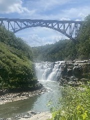 Railroad bridge at Letchworth