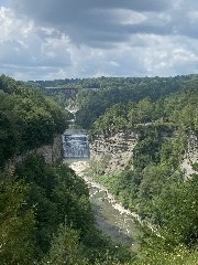 Railroad bridge at Letchworth