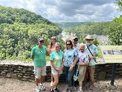 Kurt McCandless; Ellery Kate Wheeler; Katherine (Kat) McDougal Wheeler McCandless; Sarah Elizabeth Derry; Ben Dorrough; Ruth Bennett McDougal Dorrough; Dan Dorrough; Letchworth Park, NY