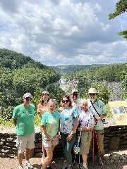 Kurt McCandless; Ellery Kate Wheeler; Katherine (Kat) McDougal Wheeler McCandless; Sarah Elizabeth Derry; Ben Dorrough; Ruth Bennett McDougal Dorrough; Dan Dorrough; Letchworth Park, NY