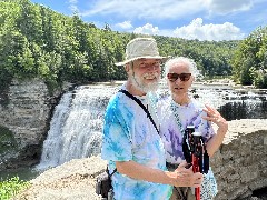Dan Dorrough; Ruth Bennett McDougal Dorrough; Letchworth State Park, NY