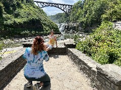 Sarah Elizabeth Derry; Ellery Kate Wheeler; Letchworth State Park, NY
