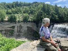 Ruth Bennett McDougal Dorrough; Letchworth State Park, NY