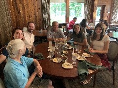 Ruth Bennett McDougal Dorrough; Sarah Elizabeth Derry; Ben Dorrough; Kurt McCandless; Katherine (Kat) McDougal Wheeler McCandless; Ellery Kate Wheeler; Glen Iris Inn Letchworth State Park, NY