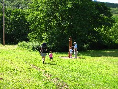 Katherine (Kat) McDougal Wheeler McCandless; Ellery Wheeler; Jacob Wheeler; Ruth Bennett McDougal Dorrough; Green Thumb Park Naples NY
