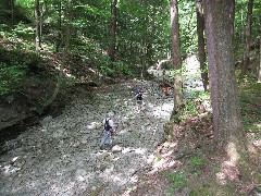 Ruth Bennett McDougal Dorrough; Katherine (Kat) McDougal Wheeler McCandless; Jacob Wheeler; at Hi Tor