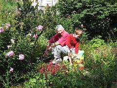 Ruth Bennett McDougal Dorrough; Jacob Wheeler; gardening