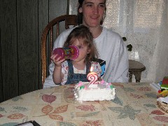 Ellery Wheeler; Katherine (Kat) McDougal Wheeler McCandless; at Ellery s 2nd birthday