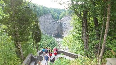 Taughannock Falls State Park; overlook