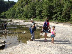 Jacob Wheeler; Ruth Bennett McDougal Dorrough; Katherine McDougal Wheeler McCandless; Ellery Wheeler; Taughannock State Park NY;