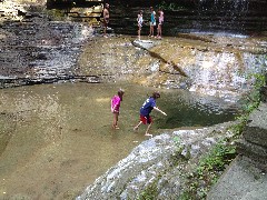 Ellery Wheeler; Jacob Wheeler; Buttermilk Falls Ithaca NY Rim Trail