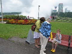 Katherine McDougal Wheeler McCandless; Ruth Bennett McDougal Dorrough; Ellery Kate Wheeler; Jacob Grant Wheeler; Niagara Falls