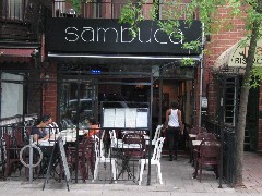Sambuca restaurant in Toronto