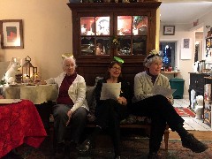 Ruth Bennett McDougal Dorrough; New Years Party at Porters; rotated