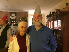 Ruth Bennett McDougal Dorrough; Dan Dorrough; New Years Party at Porters