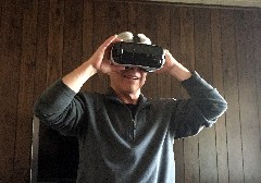 Porter Welbourne; Oculus Rift Virtual Relity Glasses