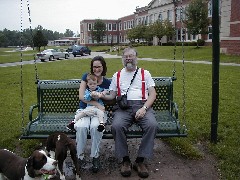 Jacob Wheeler; Katherine (Kat) McDougal Wheeler McCandless; Dan Dorrough; Mac Wyatt dog