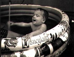 baby Katherine (Kat) McDougal Wheeler McCandless; Saipan