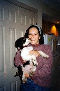 Katherine (Kat) McDougal Wheeler McCandless; dog