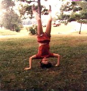 Katherine (Kat) McDougal Wheeler McCandless; upside down
