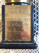 Dental Health Poster Contest Trophy