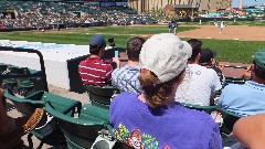 Bob Shiemek; Bill Jamieson; Red Wings Baseball Game Frontier Field Rochester