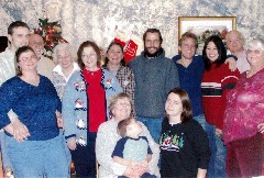 Family Gatherings; Matthew,Jolene,Julia,Becky,Roberta,Shawn,Jerry,Dorothy,Amanda,Spencer(Dorrough,Clabaugh,Diment