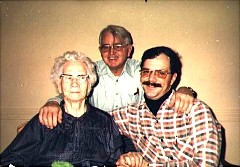 grandma Della Collins Dorrough; Bruce Dorrough; David Dorrough