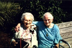 Julia (Judy) Kish Dorrough; Joy Sayger