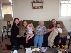 Amanda Clabaugh; Becky Diment; Darrah Clabaugh; Julia (Judy) Kish Dorrough; Matthew Clabaugh; Spencer Clabaugh