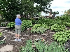Ruth Bennett McDougal Dorrough; Flowers; Garden Tour