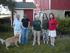 dog; Aimee Brazill, Ginny McBennett; Ruth Bennett McDougal Dorrough, Cindy Bolen, Work