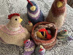 Ruth; Handy Work; Emotional Support Chickens