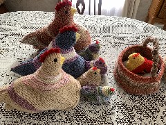 Ruth; Handy Work; Emotional Support Chickens