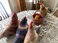 Ruth; Handy Work; Emotional Support Chickens