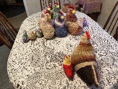 Ruth; Handy Work; Emotional Support Chickens