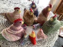 Ruth; Handy Work; Emotional Support Chickens