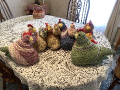 Ruth; Handy Work; Emotional Support Chickens