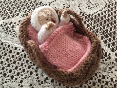 Ruth; Handy Work; crafts; Crocheted baby