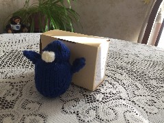Ruth; Handy Work; crafts; crocheted bird