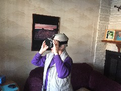 Ruth Bennett McDougal Dorrough; Oculus Rift Virtual Reality Glasses
