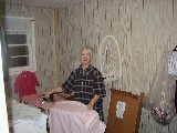 Ruth Dorrough; ironing
