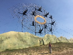 Enchanted Highway; Geese in Flight ; Stark, ND