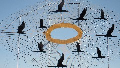 Enchanted Highway; Geese in Flight ; Stark, ND
