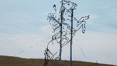 Enchanted Highway Teddy Rides Again , ND