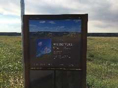 sign Skyline Vista
Theodore Roosevelt National Park,