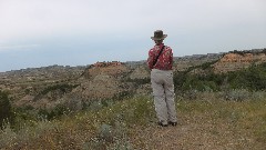 Ruth Bennett McDougal Dorrough; Theodore Roosevelt National Park; Painted Canyon Visitor Center, ND