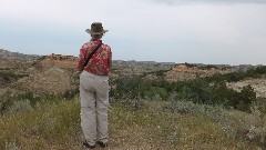 Ruth Bennett McDougal Dorrough; Theodore Roosevelt National Park; Painted Canyon Visitor Center, ND